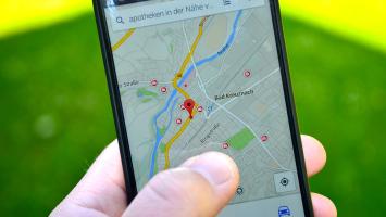 Carte interractive avec positionnement