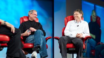Bill Gates and Steve jobs