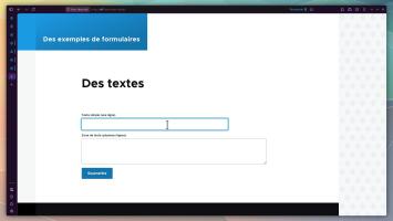 des textes simples